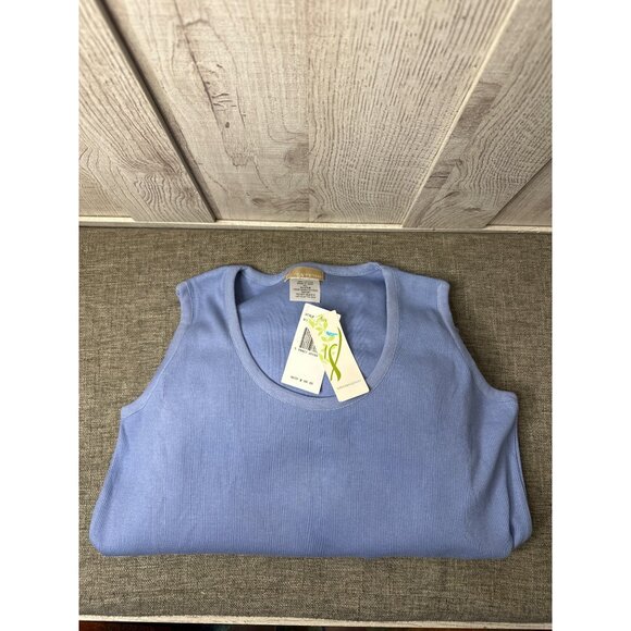 Collection Eighteen Sleeveless Light Blue Maxi Dress Tie Waist & Ruffled Hem - Picture 3 of 6